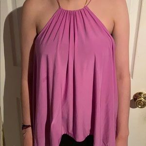 Purple express blouse